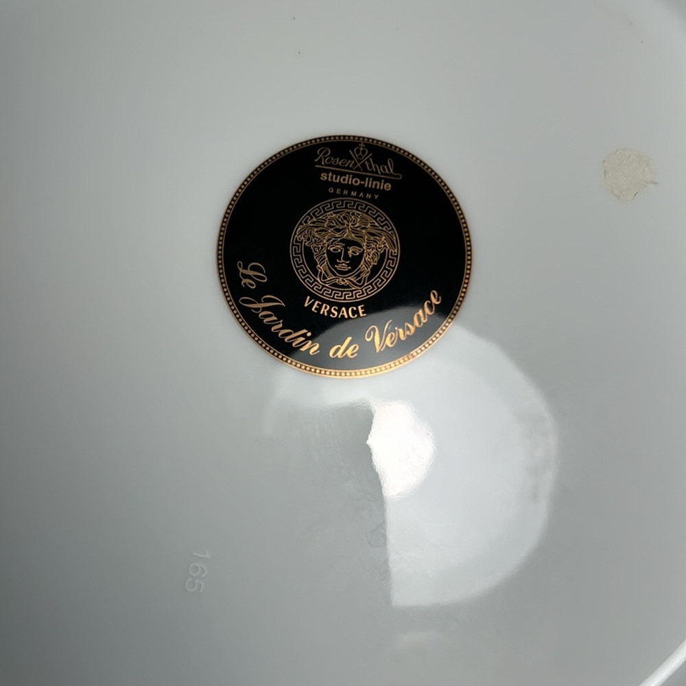 Versace Butterfly garden collection Charger - Picture 4 of 10